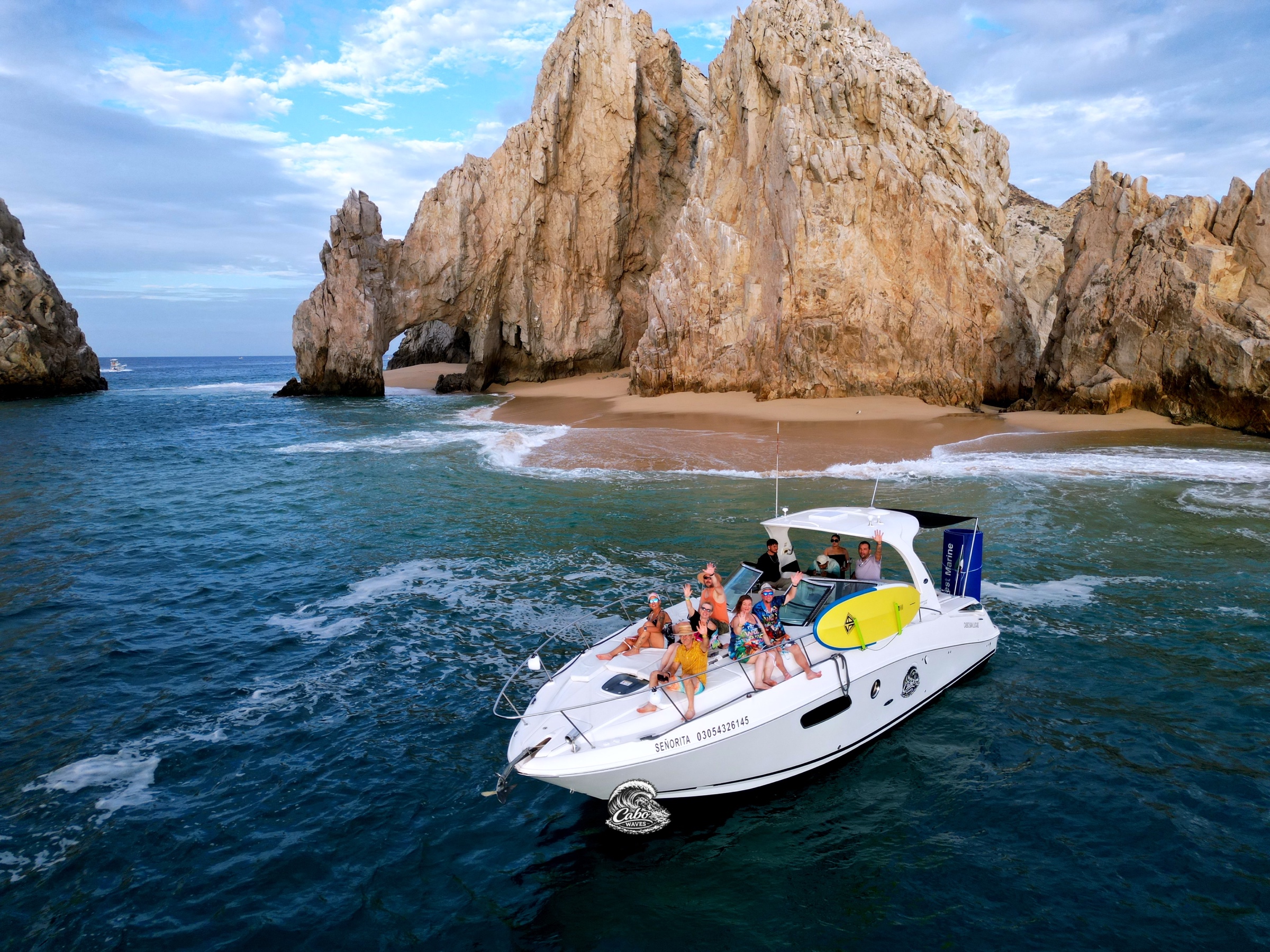Señorita yacht in Cabo San Lucas